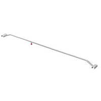 Support de bâche plate pour remorque ProPlus 340918 réglable de 132 à 204 cm