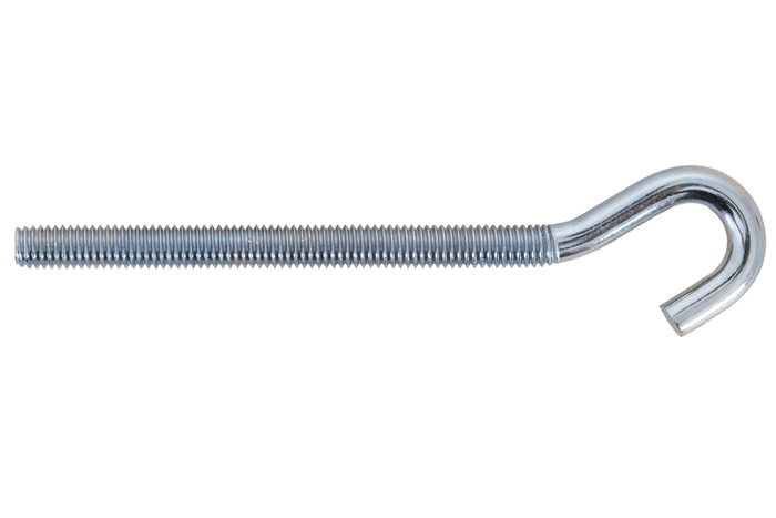 Piton, crochet, gond DROMET HZ M6x100 avec œillet ouvert (coudé)