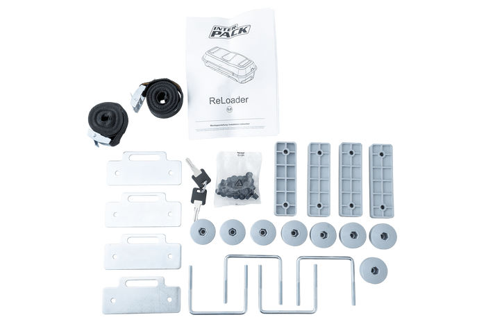 Box, coffre sur l'attelage pour la plateforme Inter Pack RE-cargo