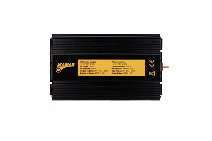 Convertisseur de tension 24V/230V (2000/4000W) KAMAR E1931