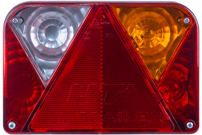 Kit d'éclairage : feux arrière DOBPLAST DPT35 + feux de position latéraux ASPÖCK FLEXIPOINT I + faisceau MANTES 5,2 m 13 broches