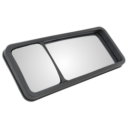 Rétroviseur latéral PLASTEX LP0390P pour machines agricoles 390x157mm