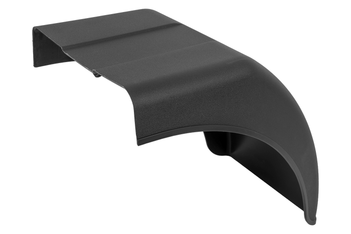 Demi-garde-boue gauche pour remorque DOMAR DR1012501, passage de roue 340/220 mm