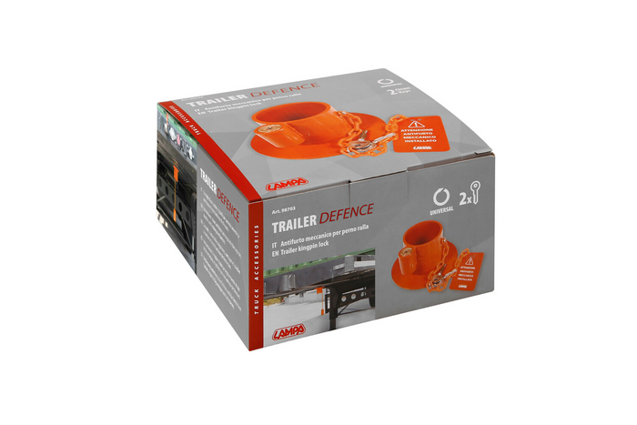 Protection de goupille de remorque TIR LAMP 98703 antivol de remorque