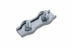 Serre câble double selle DROMET ZLS.6 pour câbles de 6 mm