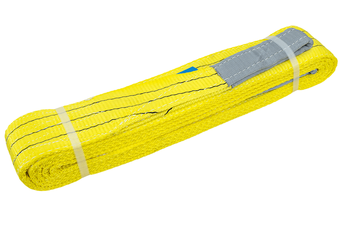 Sangle, élingue de levage HEFFA 5 m/90 mm/3 t avec boucles