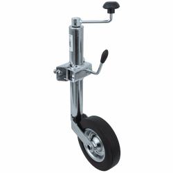 Roue jockey avec pince UNITRAILER 150 kg 48 mm