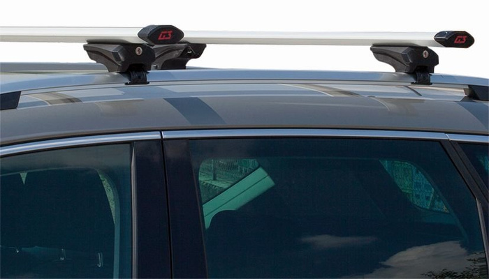 Barres de toit G3 Airflow 60.210 pour rails en aluminium traditionnels et intégrés