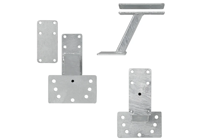 Support de montage de roue de secours de remorque ProPlus 342643, angle 8-16"