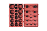 Lot de joints toriques en caoutchouc YATO YT-06876, assortiment de tailles, 419 pièces