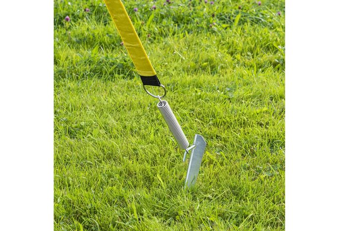 Lot de deux sangles anti-tempête ProPlus 361728 pour auvents et stores de 2 x 3 m