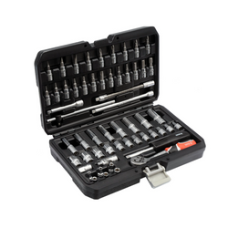 Manette, coffret à outils YATO YT-14501 1/4", 56 pièces.