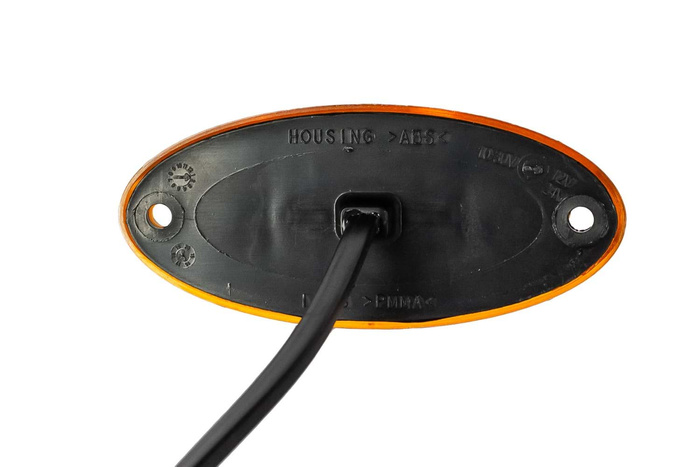 Feu de gabarit LED ASPÖCK FLATPOINT II, ​​orange, universel