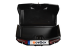 Coffre à bagages Towbox Alpha Urban Black - monté sur attelage