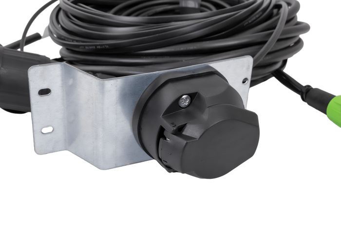 Installation électrique MANTES, faisceau remorque bateau, 11,67 m, prise 13 broches, 2 baïonnettes, 5 broches