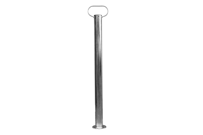 Support fixe UNITRAILER pour remorque plateau 150 kg 48 mm 685 mm
