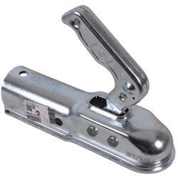Attelage à boule STEELPRESS ZSK-1700C pour remorque de 1700 kg avec timon tubulaire de 50 mm