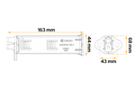 Support de fixation double LOKHEN pour cales de roue Origama 46 