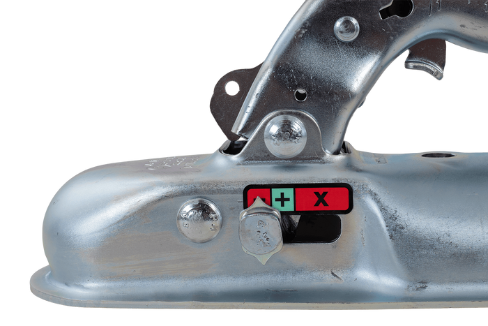 Attelage à boule KNOTT K7.5-E pour remorque de 750 kg avec timon tubulaire de 70 mm