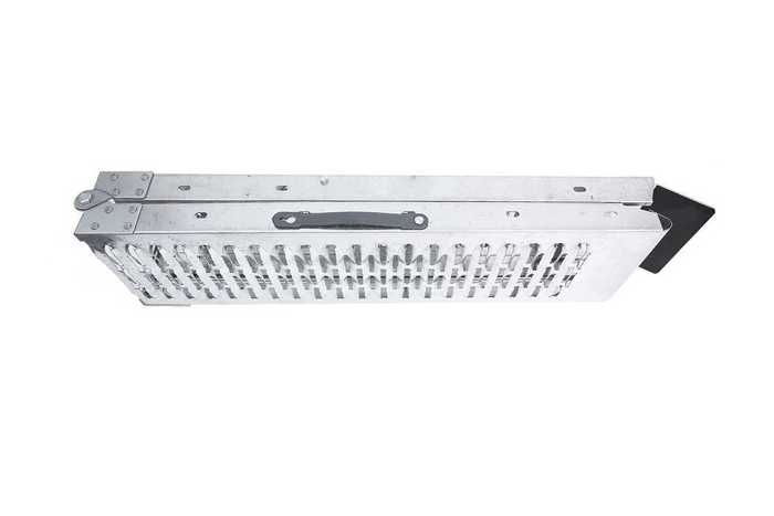Rampe pliable UNITRAILER ALR004 en acier pour remorque, 170 cm, 227 kg