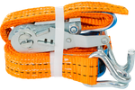 Courroie de transport orange UNITRAIER 4 m/35 mm/2 t avec tendeur