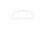 Pare-vent pliable ProPlus 370340V03 pour réchauds de camping, brûleurs 37-70 cm