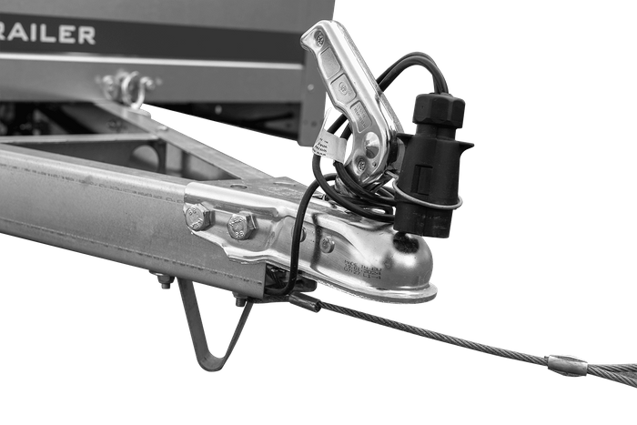 Remorque simple essieu Unitrailer GARDEN TRAILER 264 KIPP