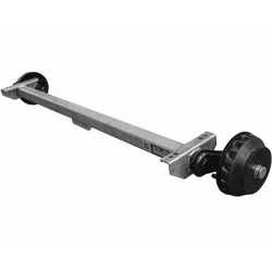 Essieu freiné KNOTT VGB18MV pour remorque/porte-voitures 1800 kg, 1750 mm, 2220 mm, 5x112