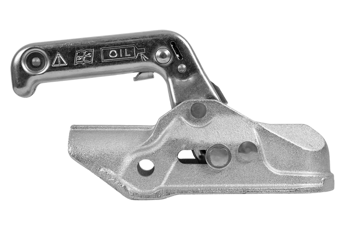 Attelage à boule WINTERHOFF WW 30-D3-K1212 pour remorque de 3000 kg avec timon tubulaire de 50 à 51 mm, en fonte