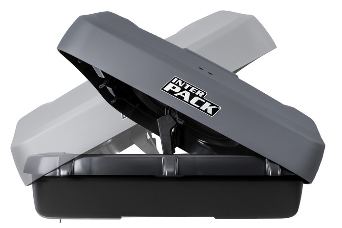 Coffre, box de toit Inter Pack Monsun L anthracite mat