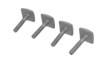 Insert pour poutres en aluminium 35 mm x M6 (4 pièces)