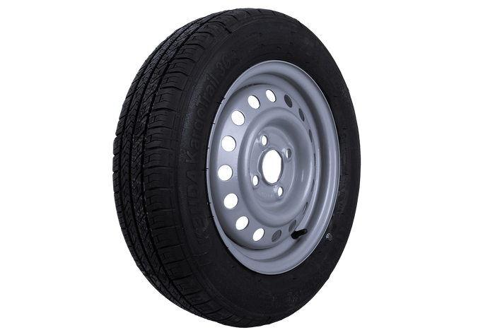 OUTLET Roue de remorque PNEU KENDA 155/70 R13 74N JANTE STARCO 4Jx13"H2 4x100 ET:30
