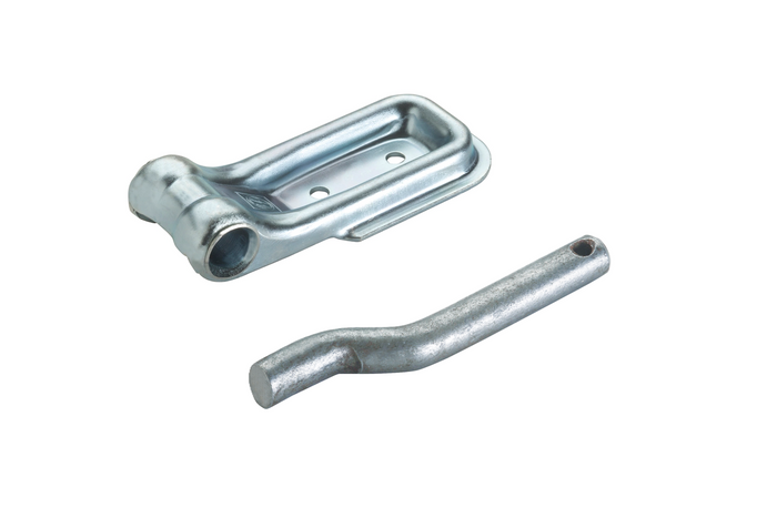 Charnière latérale avec verrou WINTERHOFF BSCH 10-14-120-PO+BSCHG 10-14-E montage latéral de remorque complet