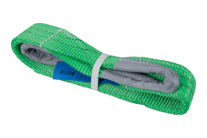 Élingue de levage HEFFA 1 m/60 mm/2 t avec boucles