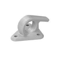 Crochet latéral en plastique ProPlus 342157V01 avec œillet pour la fixation de bâches et de sangles de remorque