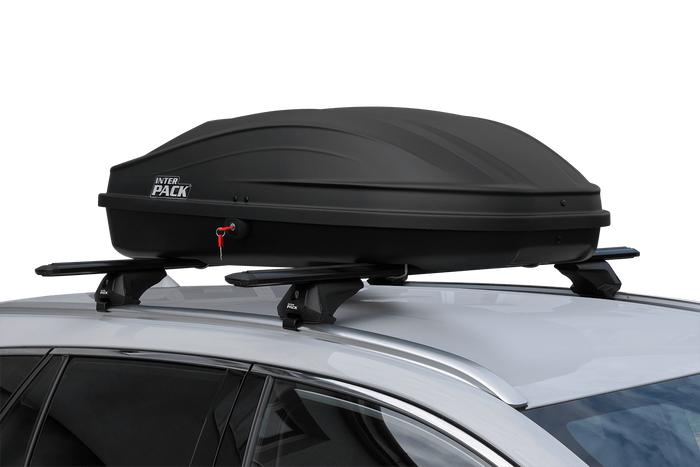 Coffre de toit Inter Pack Stella 370, noir mat