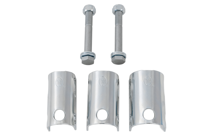 Attelage à boule STEELPRESS BC-3000C-00-00+Z3 pour remorque de 3 000 kg avec timon tubulaire de 35 à 50 mm, en fonte