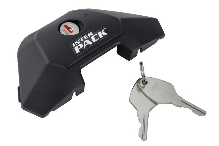 Barres, galerie de toit Inter Pack Virgo IR 120 (G2) avec rails intégrés (noir)