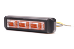 Lampe d'avertissement WAŚ 2466 W285 LED clignotante orange MAÎTRE/ESCLAVE