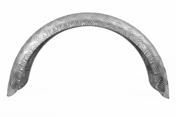 Garde-boue de remorque 14-15" DOMAR D29122, passage de roue 770/200mm