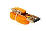 Courroie de transport orange UNITRAILER ERGO 12 m/50 mm/5 t avec tendeur