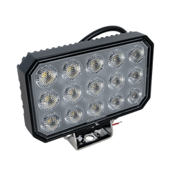 Réflecteur rectangulaire pour lampe de travail LED LAYTZ LY7303, 60 LED, 6000 lm