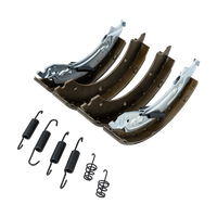 Garnitures, mâchoires de frein 250x40 pour essieux freinés KNOTT 25-2025 Backmat COMPLET