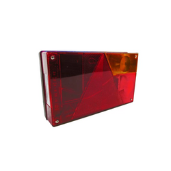 Feu arrière ASPÖCK MULTIPOINT I à baïonnette 5 broches, 5 fonctions, droit