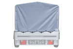 Bâche de protection pour châssis H-800 UNITRAILER, grise, 230 x 125 cm, GARDEN 230 KIPP