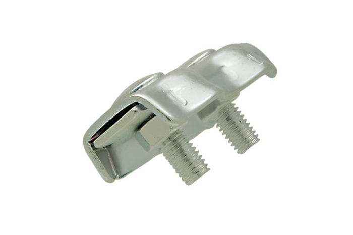 Serre câble double selle DROMET ZLS.6 pour câbles de 6 mm