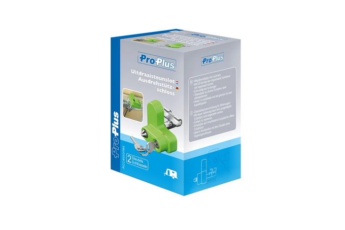 Protection antivol pour supports extensibles ProPlus 360150 verrou d'angle