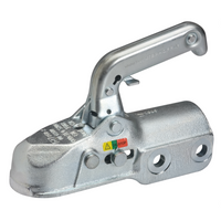 Attelage à boule WINTERHOFF WW 350-RC-H1414 pour remorque de 3500 kg avec timon tubulaire de 60 mm, en fonte