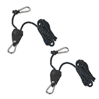 Lot de deux treuils à câble ProPlus 320054V01, palan à câble avec cliquet, 2,5 m, 136 kg