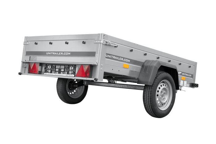 Remorque porte-voitures 200x125 UNITRAILER GARDEN 201 KIPP